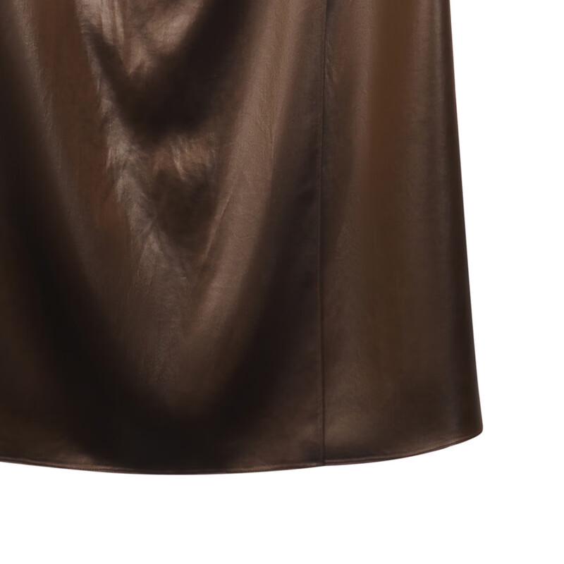 Less 2024 Autumn Slim-Fit Mid-Length Skirt