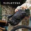 Qunature Bicycle Saddlebag Bracket - Lightweight, Adjustable, Easy Installation, Seatpost Storage Rack for Road and Mountain Bikes