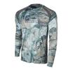 Mens Quick-Dry UV Protection Fishing Shirt Long Sleeve Breathable Performance Tee Surfing Diving Outdoor Activities