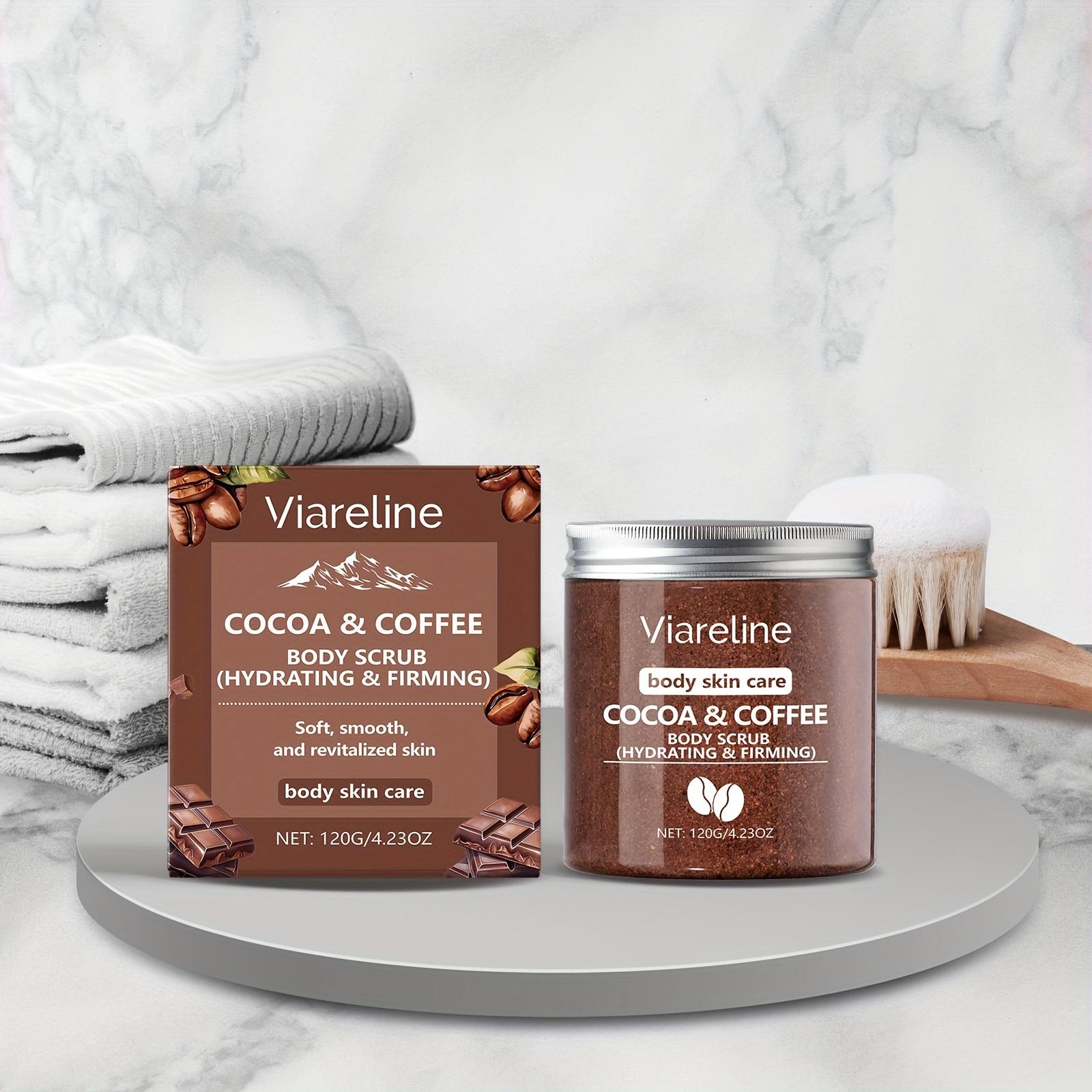 

Sea Salt Body Scrub Exfoliating Deep Cleansing Remove Melanin Whiten Skin Shrink Pore Smooth Soft Nourish Coconut Coffee Scrub 1pc