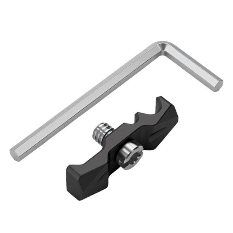 

3 Slots Cable Clamp for SLR DSLR Mirrorless Camera Monitor Cage Rig Studio Cable Holder Clip with Wrench Wire Clip 1