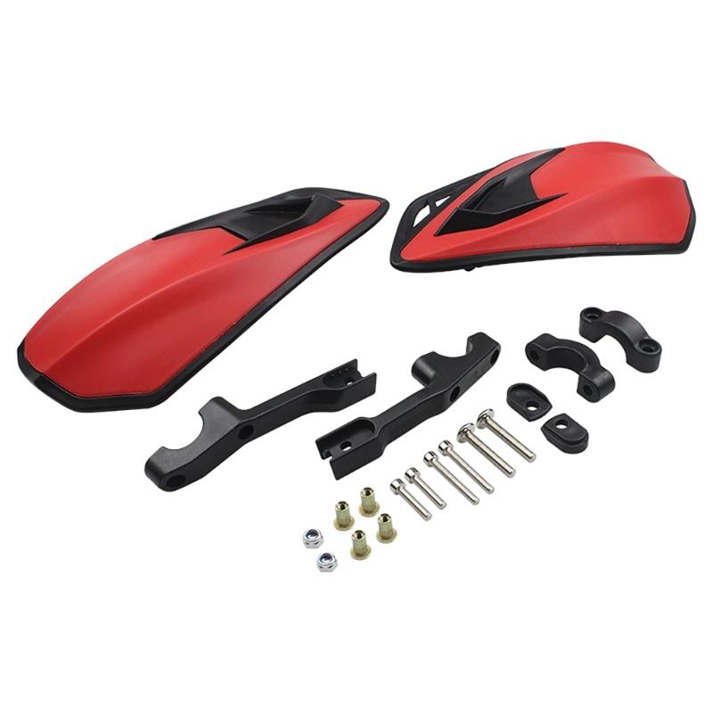 Motorcycle Hand Protections Motorcycle Handguards Metal Hand Guards Easy Installation Handlebar Hand Protections Pair