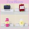 Cute Candy Plush Keychain With Polyester Fiber For Kids And Teens