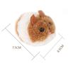 Snailhouse Funny Cat Toys Vibrating Mice Pull Lines Plush Mice Move Fake Mice Clockwork Little Fat Mouse Fight Cats Pet Supplies