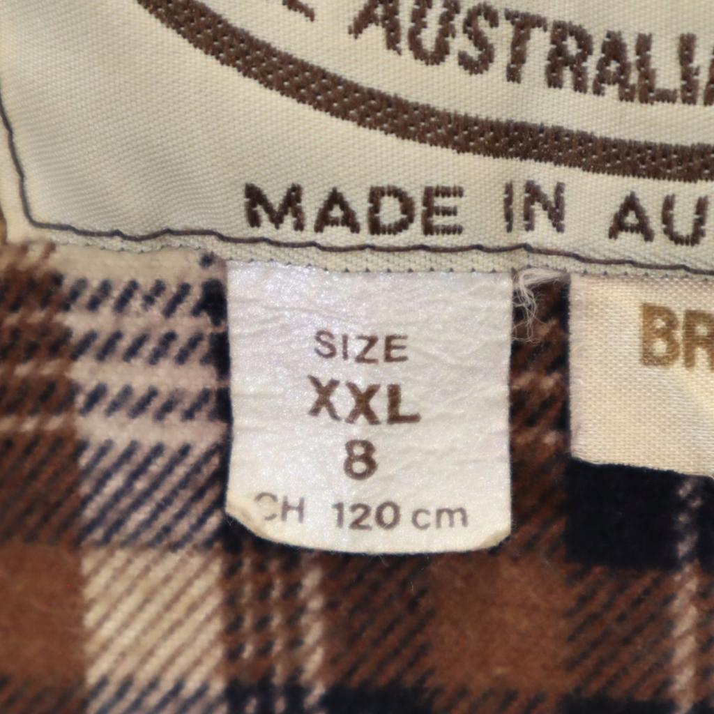 DRIZABONE oiled jacket Jacket XXL Brown Big Size Men's Used