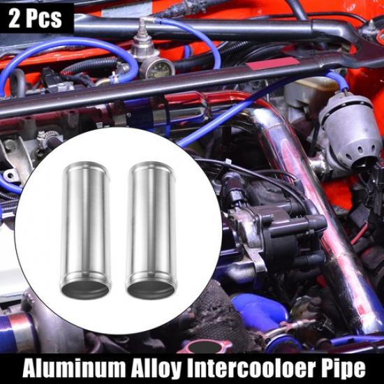 2 Pcs Autp OD 2.25  Length 6  Aluminum Alloy Intercooler Pipe Tube Straight