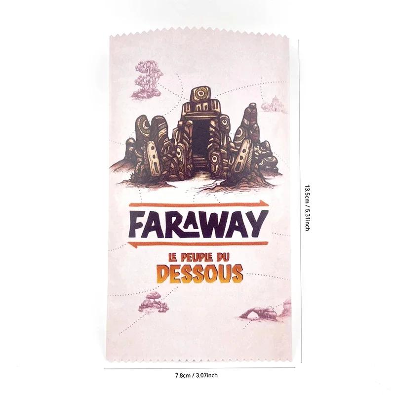 Faraway Board Game English Version 2-6 Players Family Party Fun Strategy Card Tabletop Game Expansion for Friends Gathering