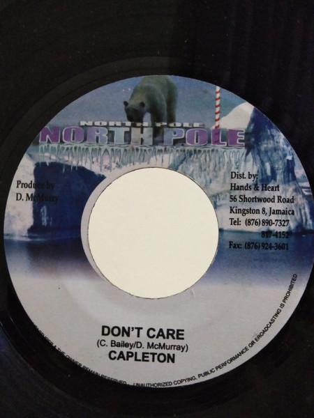 

7inch Record CAPLETON - Don t Care NONE North Pole Jamaica Reggae, Ska & Dub Used