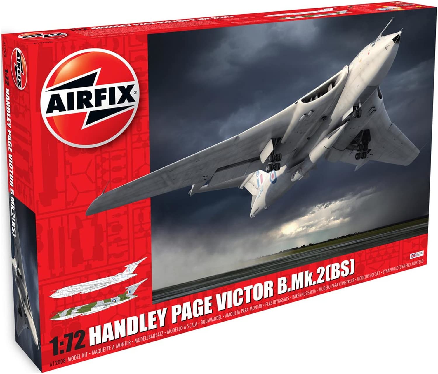 

Пластиковая модель Airfix Royal Air Force Handley Page Victor BS X12008 1/72 B.Mk.2