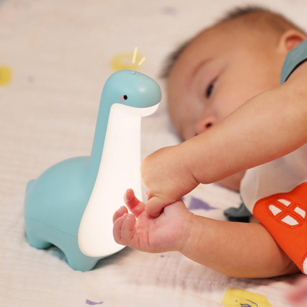 Dinosaurier Nachtlicht Cartoon Nachttischlampe Kinder Augenschutz LED Licht USB Aufladung Dimmung Atmosphärenlicht Desktop Ornament Geschenk