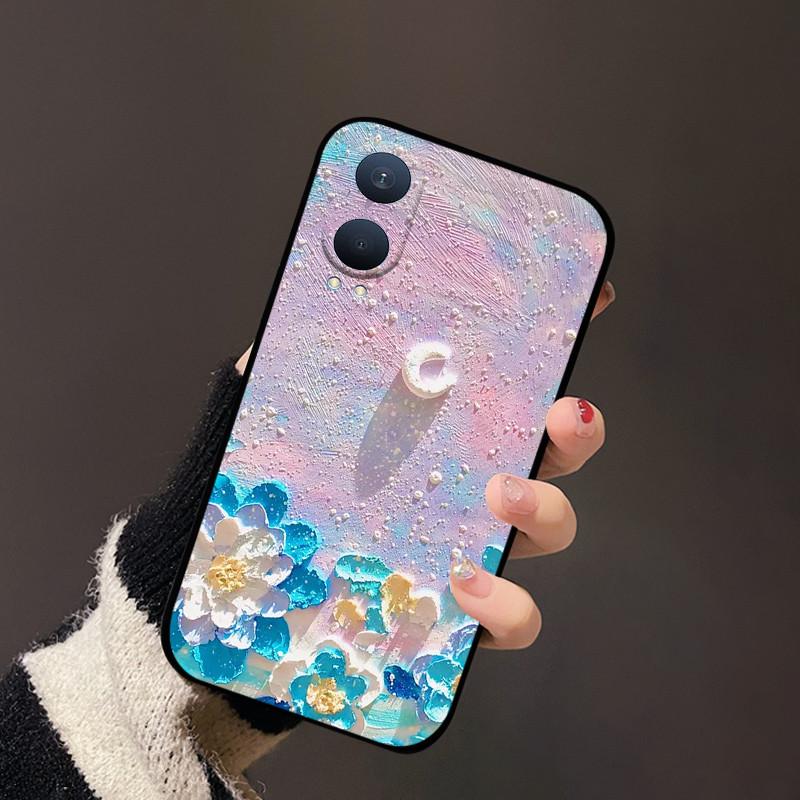 For Oneplus Nord CE 4 Lite Case Flower Soft Silicone Cute Cartoon Phone Case For Oneplus Nord CE 4 Lite CE4 Back Cover Protect
