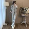 Women Casual Sportswear Set Fashion Loose Fit Two Piece Outfit Spring Autumn Trendy Youthful Slimming