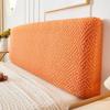 Solid Color Jacquard Upholstered Headboard Cover - Modern, Simple, Dust-Proof, Fully Wrapped