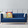 Sugar Skull Rainbow Cactus Modern Throw Καλύμματα μαξιλαριού Διακόσμηση κρεβατοκάμαρας 3D εκτύπωση Halloween Day Of The Dead Κάλυμμα μαξιλαριού καναπέ