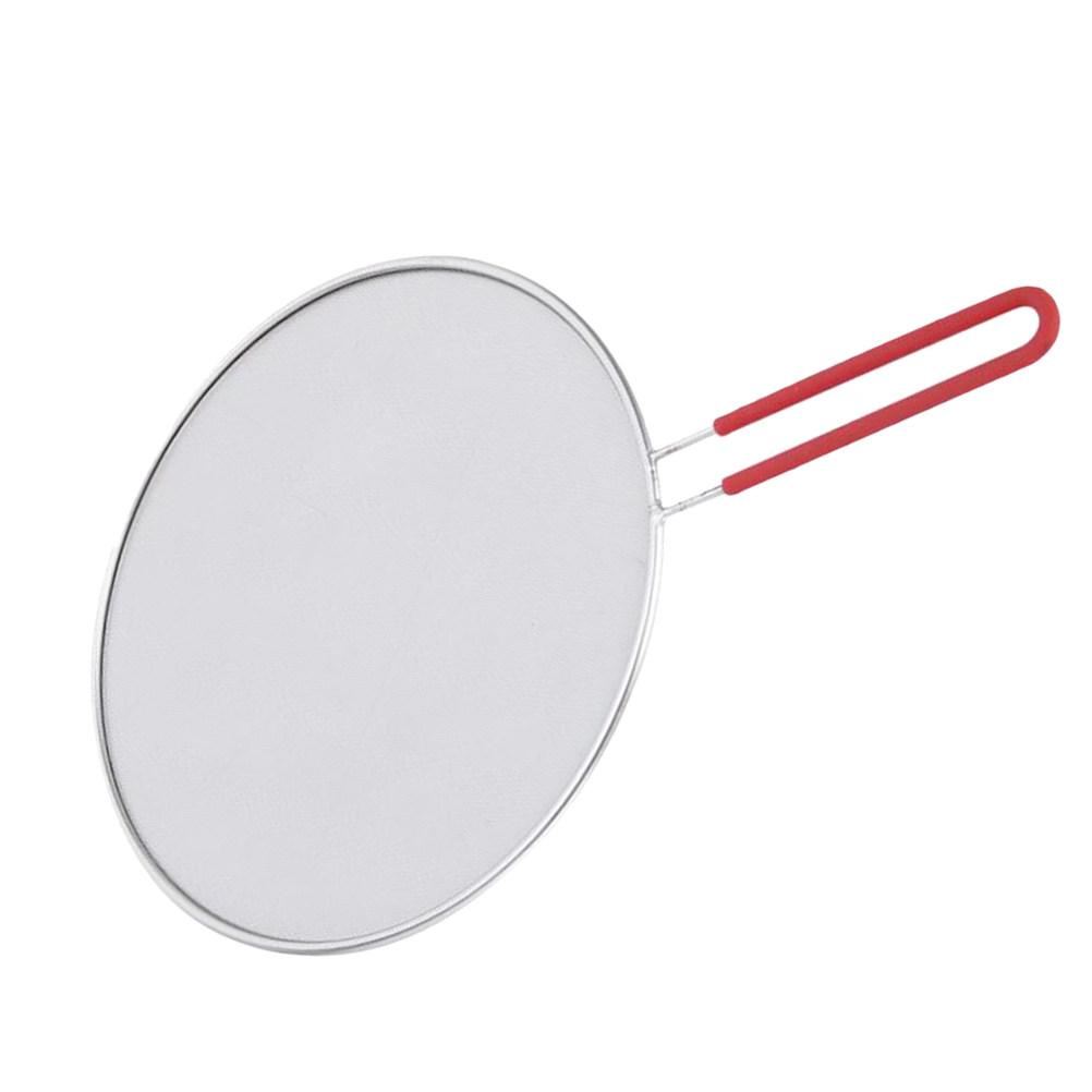 Stainless Steel Flour Sifter Handheld Fine Mesh Sieves Powder Colander 33Cm Rust Resistant Splash-Proof Cake Baking Filter