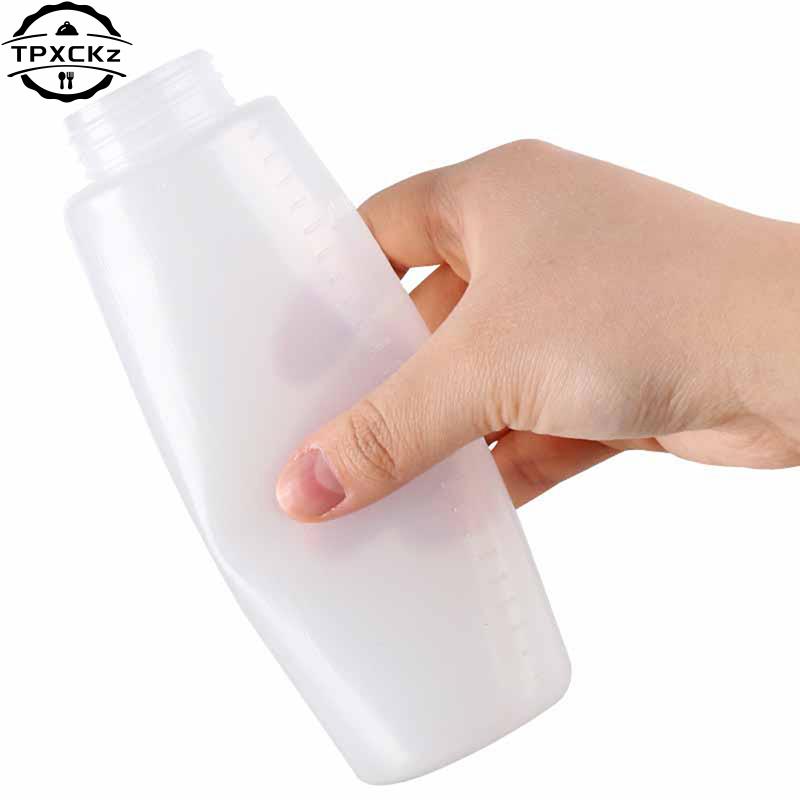 4Pcs Squeeze Squirt Condiment Bottles Salad Sauce Dispenser Ketchup Cruet 240ml 2pcs Condiment Squeeze Bottles Kitchen Gadgets