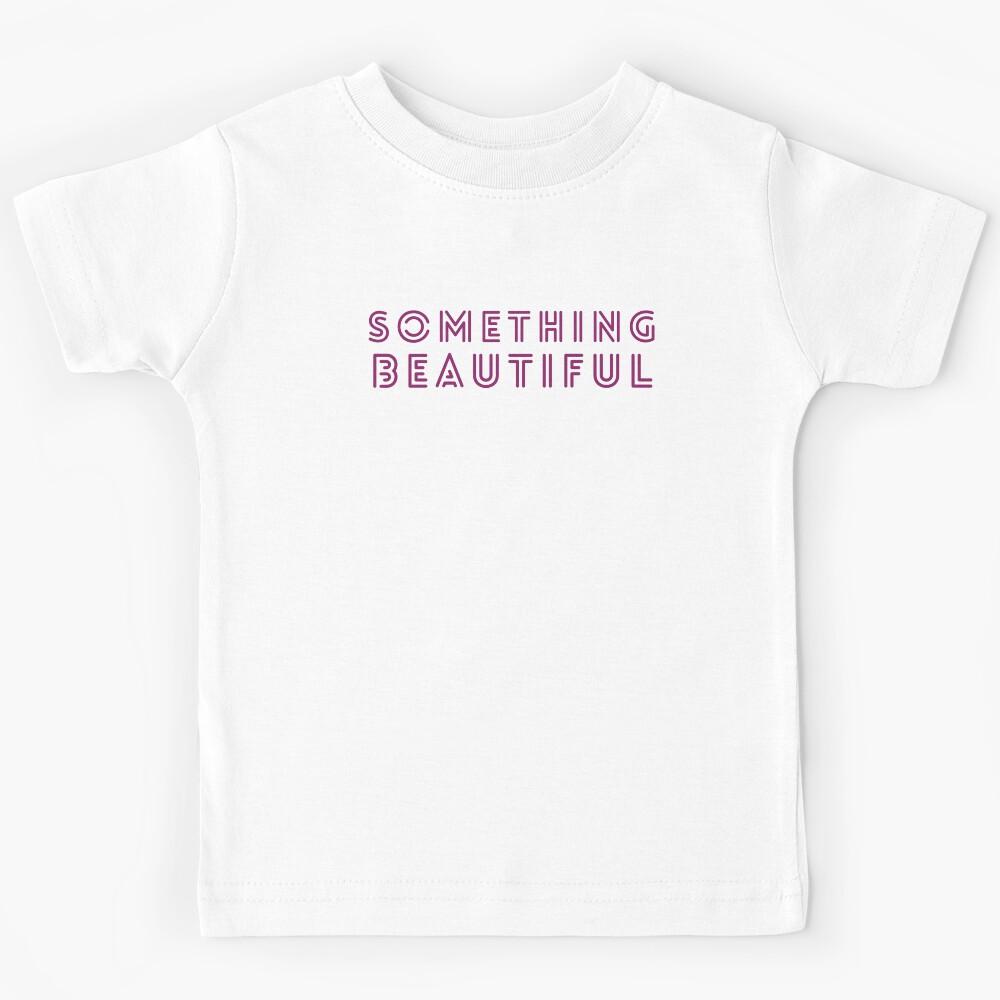 something beautiful sticker, pop music t-shirt Kids T-Shirt 170