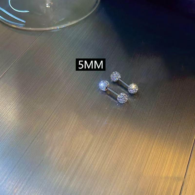 Delinmemiş kulaklar için mükemmel, şık manyetik elmas kulak klipsleri. Ünlülerin lüks görünümlerine hitap eden Japon-Kore moda aksesuarı.