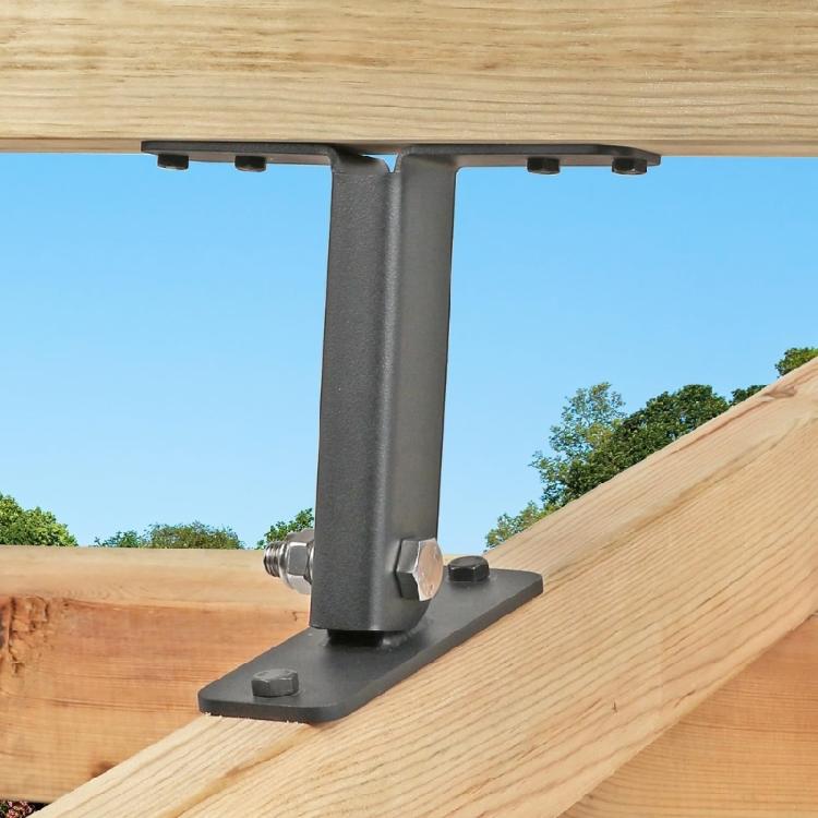 Roof Risers Bracket Pergola Roof Risers Beam Bracket Roof Mount Pergola Bracket Roof Bracket Adjustable Saddles Roof