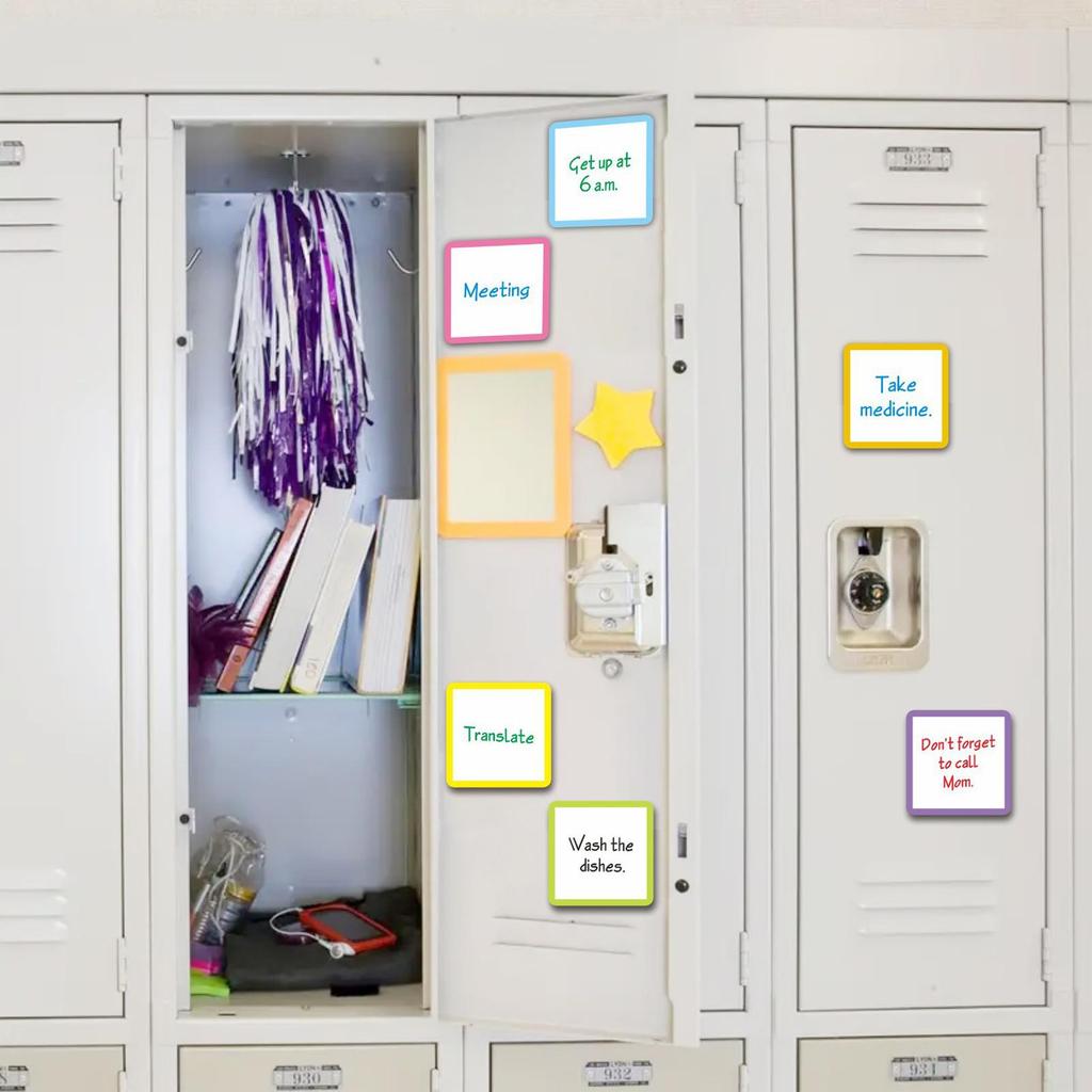 30 Sheets Magnetic Fridge Notepads To-Do List sticky notes Memo Pad Grocery Shopping Tearable Note Pad Reminders Reusable