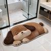 40×60CM 50×80CM Diatomaceous Earth Rug Quick Dry Absorbent Bathroom Mat  House Entryway