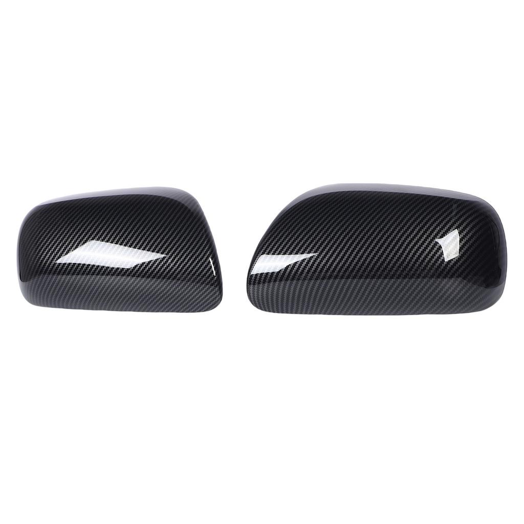 1 Pair Rearview Mirror Cap 8791502910 Carbon Fiber Look Left Right Side Replacement Door Wing