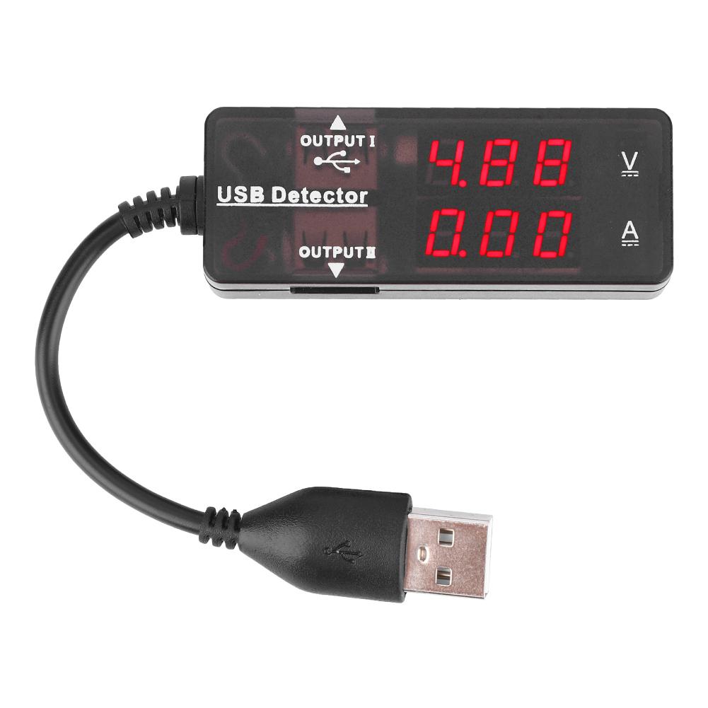 

YB26VA USB-детектор з двома дисплеями, вольтметром, амперметром, вимірювачем напруги та струму, ємністю акумулятора