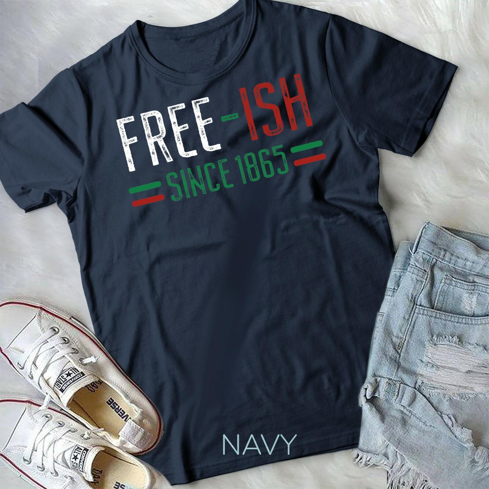 Freeish Since 1865 Juneteenth Black History Month Gift Unisex Youth T-shirt M