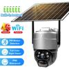 LS VISION Solar Outdoor Surveillance Camera Waterproof IP CCTV Cameras Security 4G LTE Wireless Smart Home WiFi Exterior House Protection