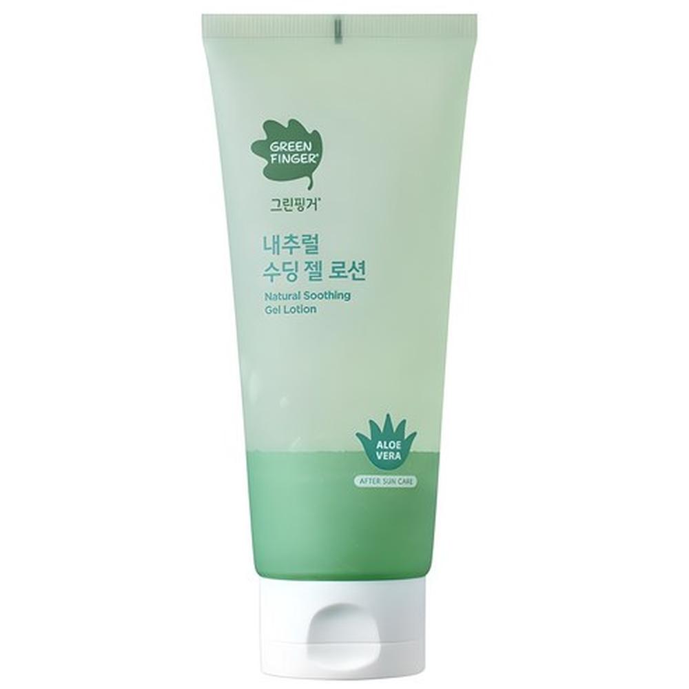 Green Finger Natural Soothing Gel Lotion 150ml - Cooling Soothing Care for Baby Skin, Korean 150ml