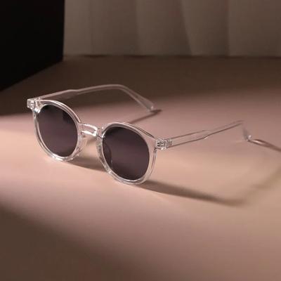 Okrągłe Vintage Okulary Przeciwsłoneczne Kobiety Mężczyźni Marka Projektant Oprawka Retro Okulary Przeciwsłoneczne Damskie Męskie Lustrzane Na Zewnątrz Punk