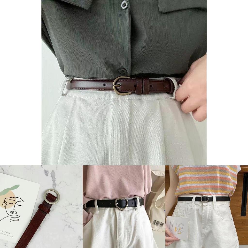 Unique Womens Pu Belt With No Hole Design And Striking Buckle Styles Perfect For Fashion Modern