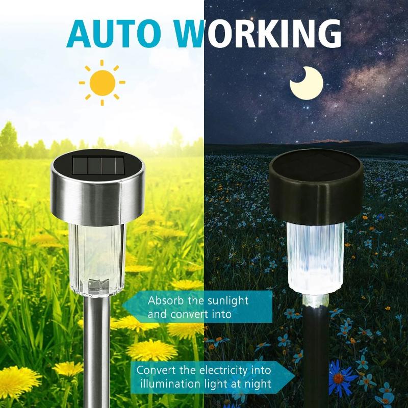 1 5 Pcs Led Solar Lawn Lamp Waterproof Garden Nightlight Valentine S Day Holiday Lighting Power Pathway Lantern At Affordable Free Real Reviews With Photos Joom 1 5 Pcs Led Solar Lawn Lamp, Holiday Pathway Lights Solar