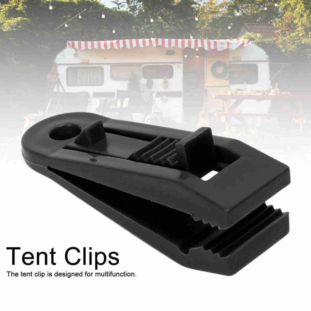 10Pcs Tarp Clips Large Tent Clamps Tarp Clamps Heavy Duty Lock Grip Outdoor Camping Canopy Clips