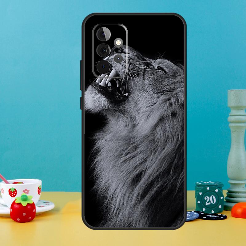 Roaring Lion Case For Samsung Galaxy A35 A26 A16 A05 A55 A15 A32 A12 A22 A52 A54 A34 A14 A56 A36 A13 A53