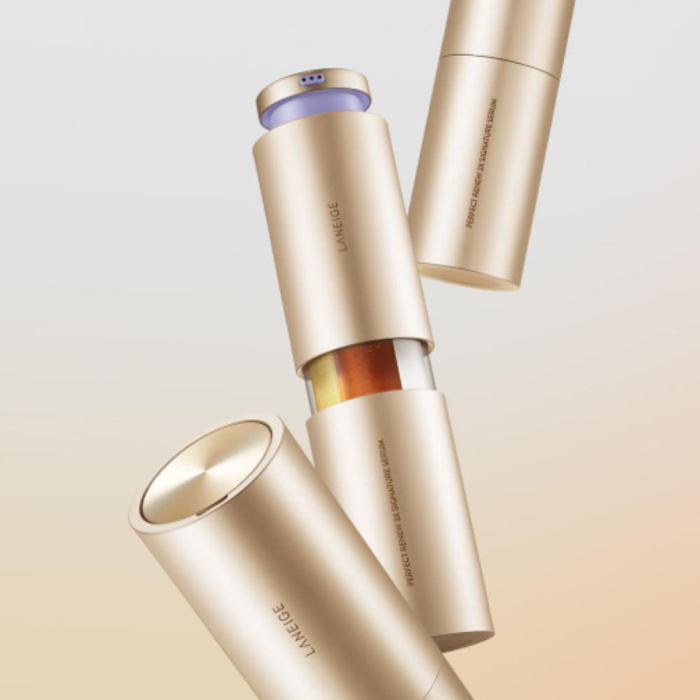 LANEIGE Perfect Renew 3X Signature Serum Set 40ml - Dreifaches Anti-Aging-Konzentrat für Falten, Festigkeit und Ausstrahlung