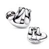 925 Sterling copper Cute Animal Hanging Sloth Charm fit Original Bracelet Charm For Women Enamel Craft Zircon Party Hot Gift