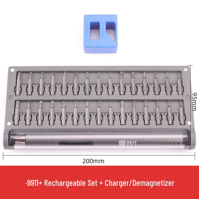 38-in-1 Multifunction Ratchet Wrench & Screwdriver Bit Set for Household & Mechanical Repairs