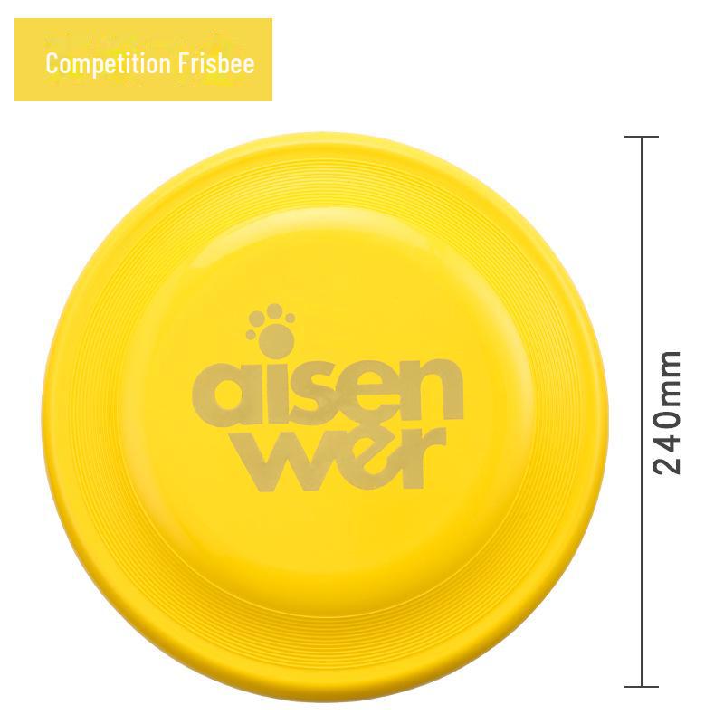 Eisenwell Competition-Standard Pet Frisbee: 235mm Dog Training Disc, 240mm Pro Disc.