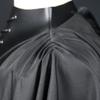 Men's Medieval Retro Solid Hooded Shawl Cloak for Halloween and Christmas.