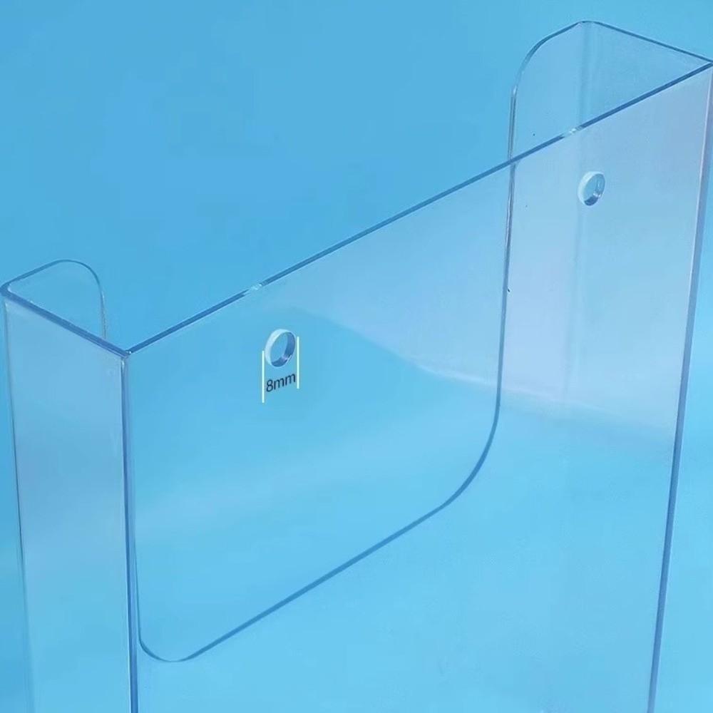 Transparent Acrylic Storage Rack A4/A5 File Rack Supplies Storage Box Data Display Rack School