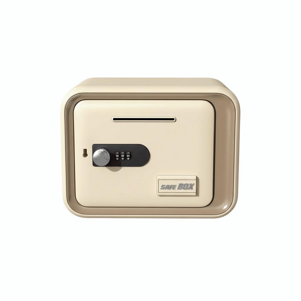 Password Lock Mini Safe Box Coin Bill Slot Cash Can Funny Mini ATM Children Savings