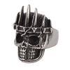 Skull Ring Fashionable Decoration Hip Hop Stainless Steel Skeleton Skull Ring for Men Size 10