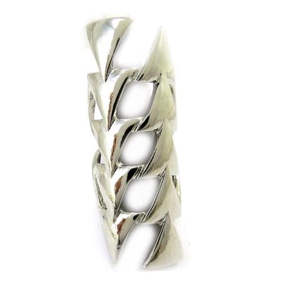 [L7973] - Silver 'Cunegonde' Designer Ring (arrow)