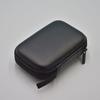 EVA Shockproof & Waterproof Storage Bag - Black, Portable Hard Drive & Cable Organizer with Earphone Compartment