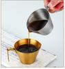 304 Stainless Steel Espresso 100ML Measuring Cup with Scale for Milk & Coffee