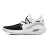 Under Armour Curry 6 Working on Excellence Scarpe da Ginnastica da Uomo Bianco Nero 3020612-101