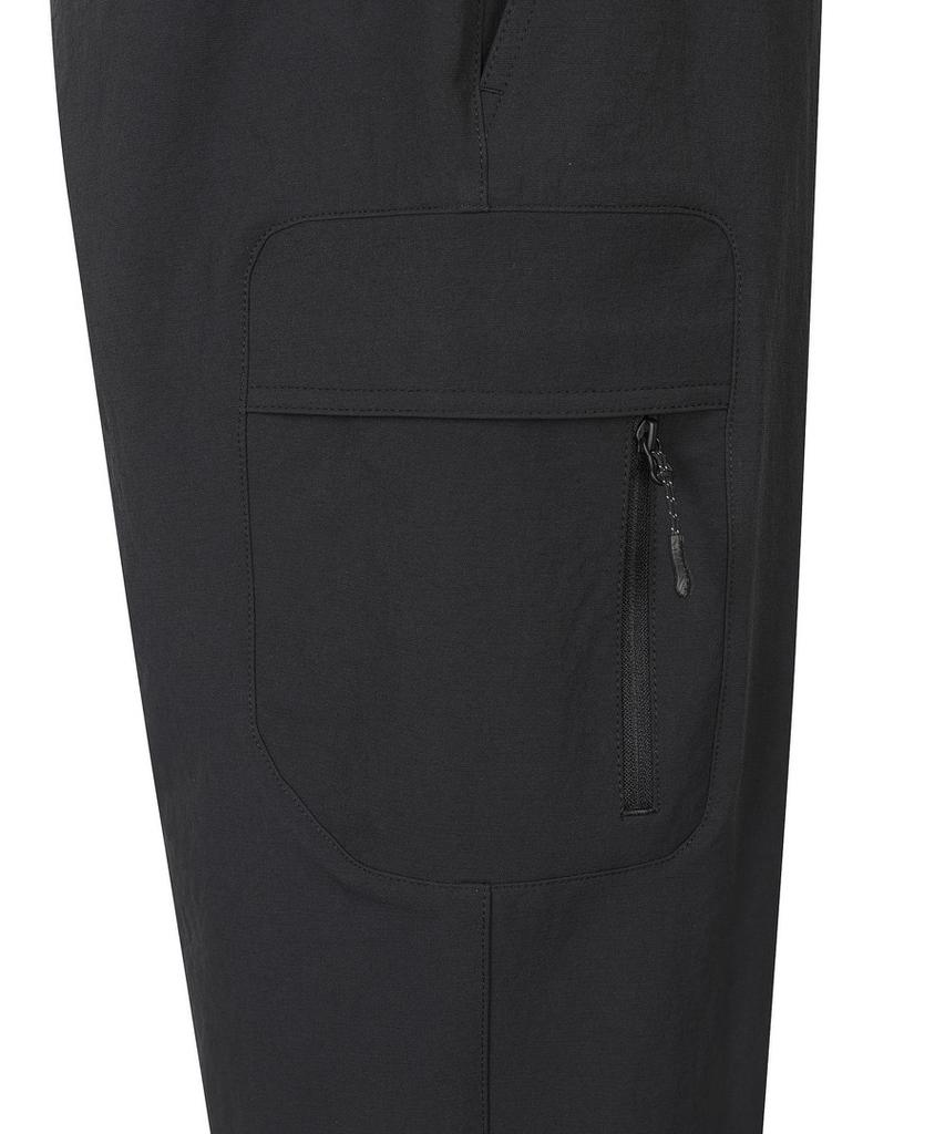 DISCOVERY EXPEDITION Men'S Loose Tapered Cargo Pants (Black)