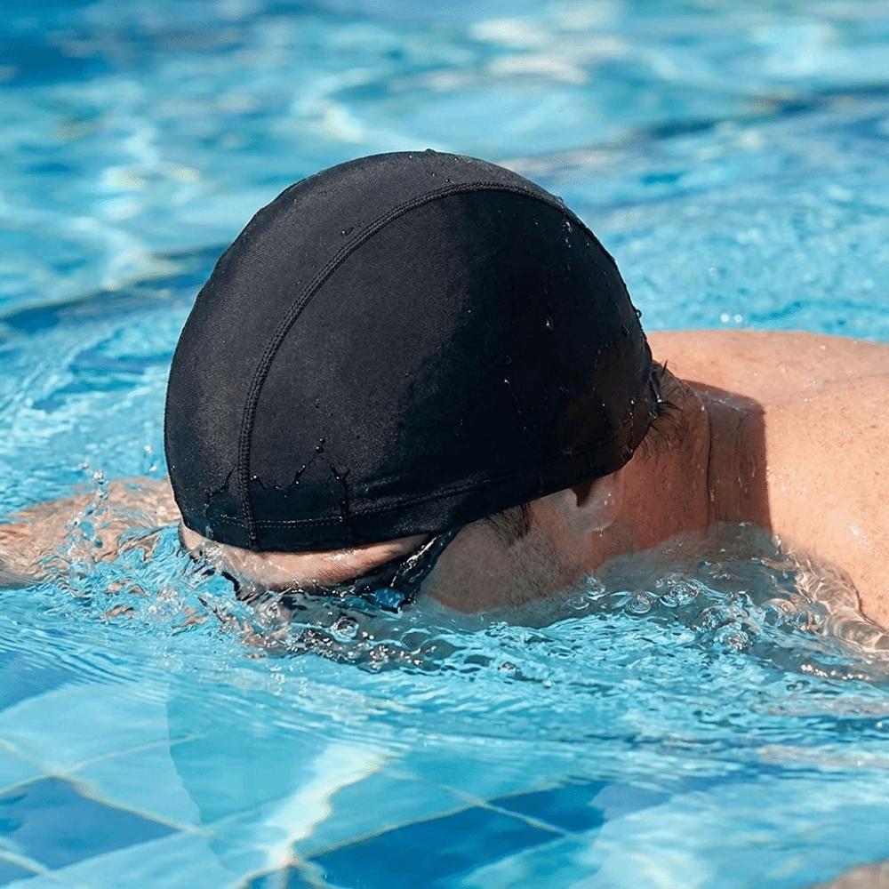Stretch Swimming Caps Comfortable Bathing Cap Soft Swim Hat For Women Man Unisex