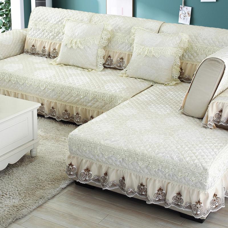 High-grade Sofa Cushions, All-season Universal Leather Sofa Covers, Scarves, Anti-slip Cushions, Skirt Chaise Cushions
